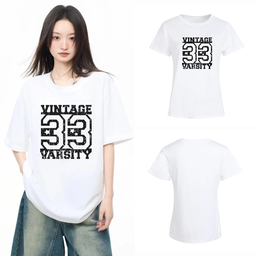 2025 Women's T-shirt Slim Korean O-neck Tees Y2k Stylish Comfortable Spring Summer Fashion Tops Female Short Sleeve T-Shirts
2025 Women's T-shirt Slim Korean O-neck Tees Y2k Stylish Comfortable Spring Summer Fashion Tops Female Short Sleeve T-Shirts