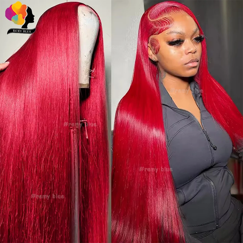 32" Hot Red Colored 13x6 Lace Frontal Wigs Brazilian Straight Human Hair Wigs for Black Women 13*4 Burgundy 99J Lace Front Wig
32" Hot Red Colored 13x6 Lace Frontal Wigs Brazilian Straight Human Hair Wigs for Black Women 13*4 Burgundy 99J Lace Front Wig