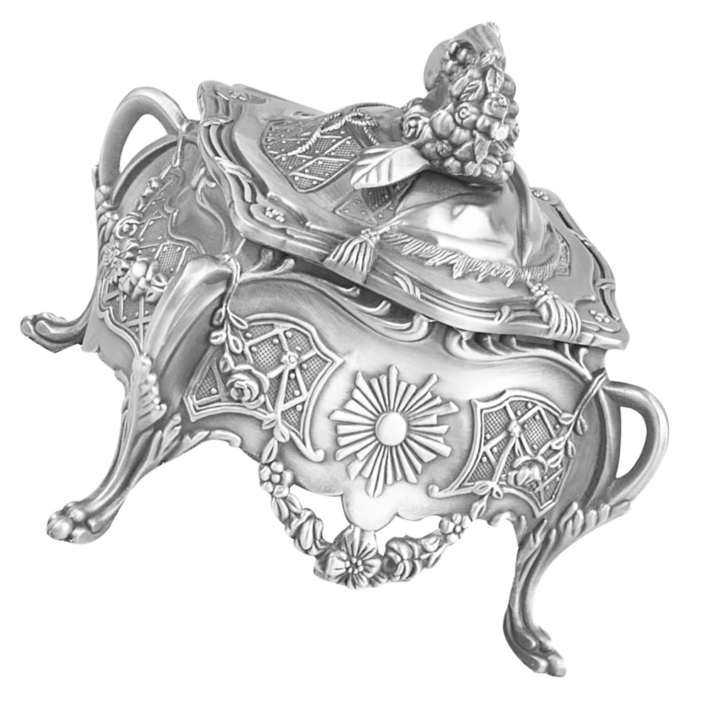Retro Jewelry Box Vintage High Storage Case for Bracelets Brooches Alloy Trinket Container Smooth Surface Gift Box
Retro Jewelry Box Vintage High Storage Case for Bracelets Brooches Alloy Trinket Container Smooth Surface Gift Box