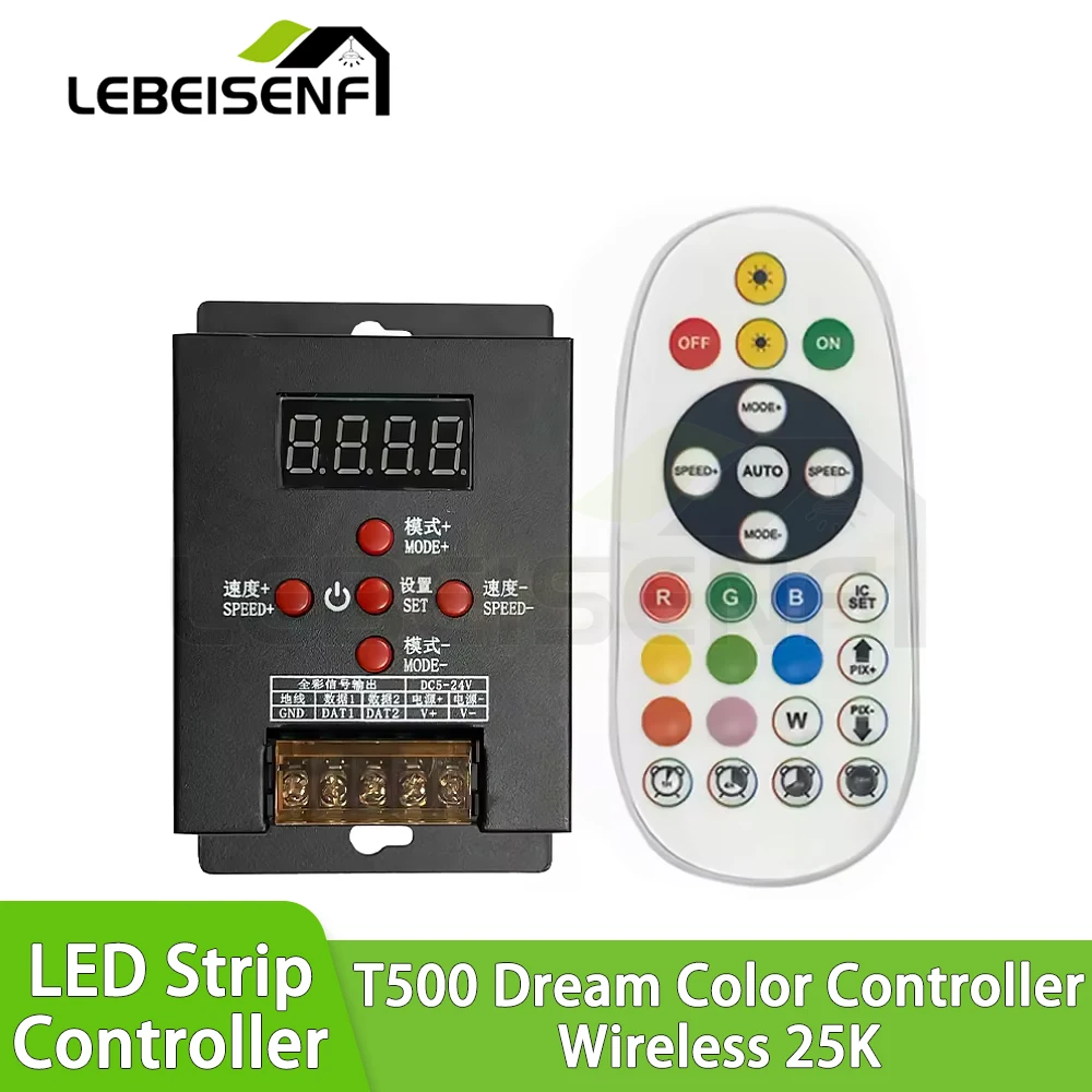 Беспроводной RF25-клавишный пульт дистанционного управления T500 Phantom для полноцветного диммера, беспроводной пульт для светодиодных лент и цветного освещения для домашнего декора
Беспроводной RF25-клавишный пульт дистанционного управления T500 Phantom для полноцветного диммера, беспроводной пульт для светодиодных лент и цветного освещения для домашнего декора