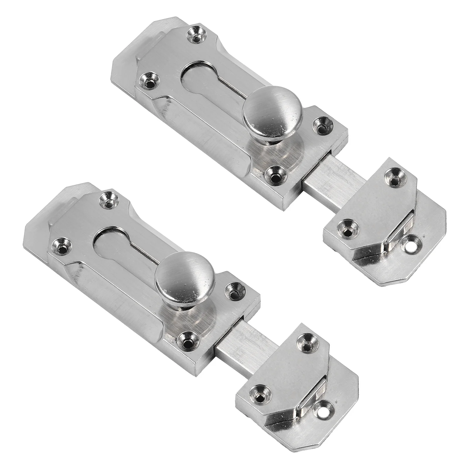 2pcs Zinc Alloy Slide Bolt Heavy Duty Security Latch For Bathroom Kitchen Garage Damp Areas Rust Resistant Safety Lock Sliding
2pcs Zinc Alloy Slide Bolt Heavy Duty Security Latch For Bathroom Kitchen Garage Damp Areas Rust Resistant Safety Lock Sliding