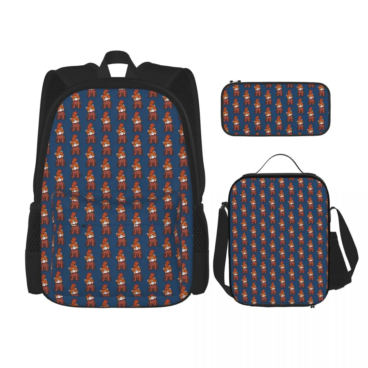 Red Panda Animal Backpacks Boys Girls Bookbag Students School Bags Kids Rucksack Lunch Bag Pen Bag Three-Piece Set
Red Panda Animal Backpacks Boys Girls Bookbag Students School Bags Kids Rucksack Lunch Bag Pen Bag Three-Piece Set
