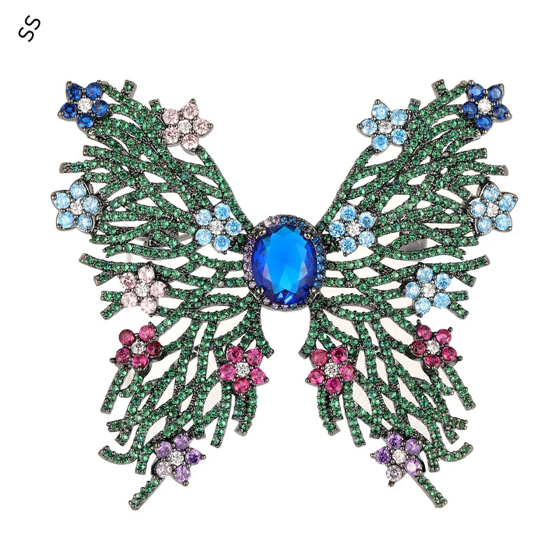 Premium Forest Style Butterfly Brooches 2024 Women Zircon Flower Cutout Insect Corsage Atmospheric Gift Garment Accessory Pin
Premium Forest Style Butterfly Brooches 2024 Women Zircon Flower Cutout Insect Corsage Atmospheric Gift Garment Accessory Pin