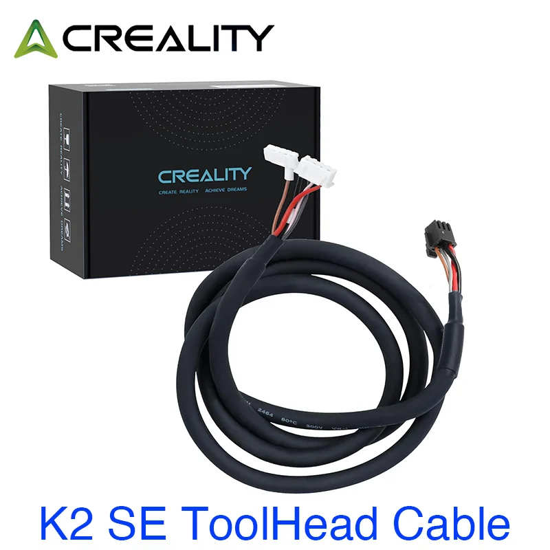 Creality Original K2 SE ToolHead Cable,K2 SE Print Head Cable High-Temperature Extruder FPC Flat Cable for K2 SE Parts
Creality Original K2 SE ToolHead Cable,K2 SE Print Head Cable High-Temperature Extruder FPC Flat Cable for K2 SE Parts