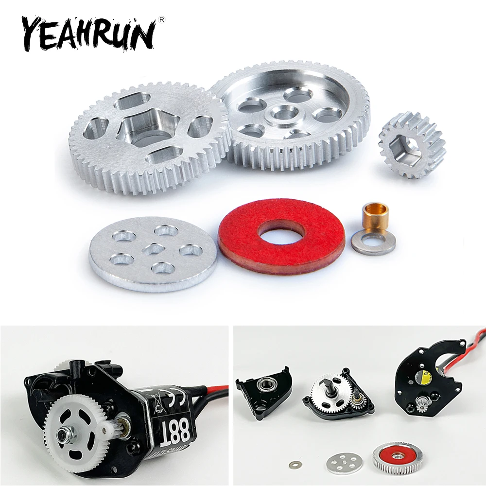 YEAHRUN Металлический сплав Коробка передач Набор шестерен для осевого SCX24 Болт Chevrolet Wrangler Gladiator Bronco 1/24 RC Автозапчасти
YEAHRUN Металлический сплав Коробка передач Набор шестерен для осевого SCX24 Болт Chevrolet Wrangler Gladiator Bronco 1/24 RC Автозапчасти