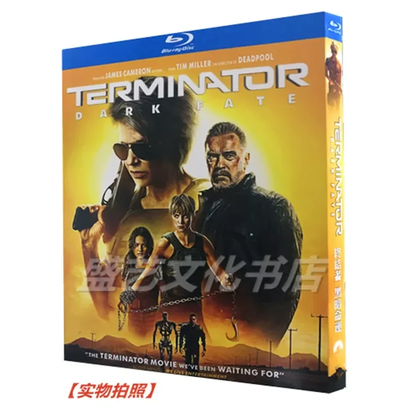 Schwarzenegger Movie Future Warrior 6 Terminator 6 Dark Fate BD Blu-ray 1080p High Definition
Schwarzenegger Movie Future Warrior 6 Terminator 6 Dark Fate BD Blu-ray 1080p High Definition