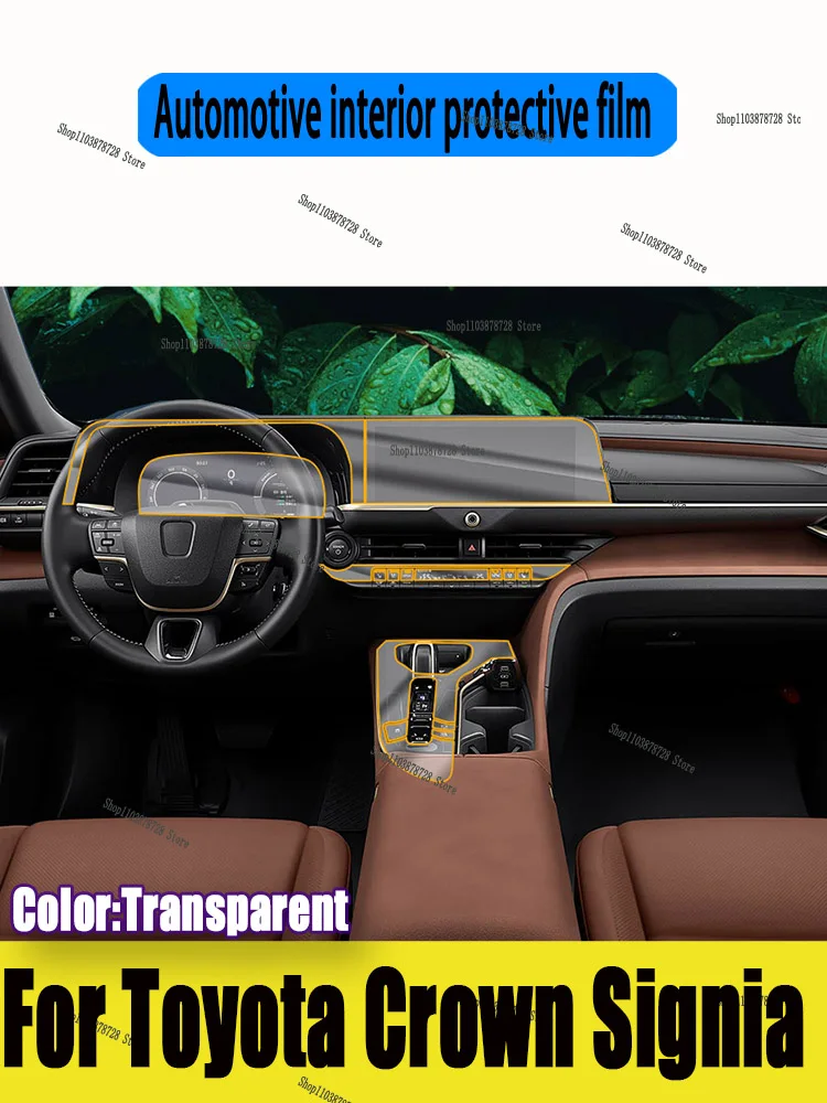 For Toyota Crown Signia (2025) TPU Gearbox Panel Film Dashboard Protective Sticker Interior Anti-Scratch Car film protect
For Toyota Crown Signia (2025) TPU Gearbox Panel Film Dashboard Protective Sticker Interior Anti-Scratch Car film protect
