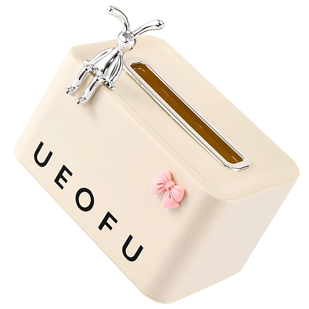 Creamy Style Napkin Box Bunny Bowknot Spring Top Tissue Holder Desk Decor Material Simple Fashion Living Room Boxes
Creamy Style Napkin Box Bunny Bowknot Spring Top Tissue Holder Desk Decor Material Simple Fashion Living Room Boxes