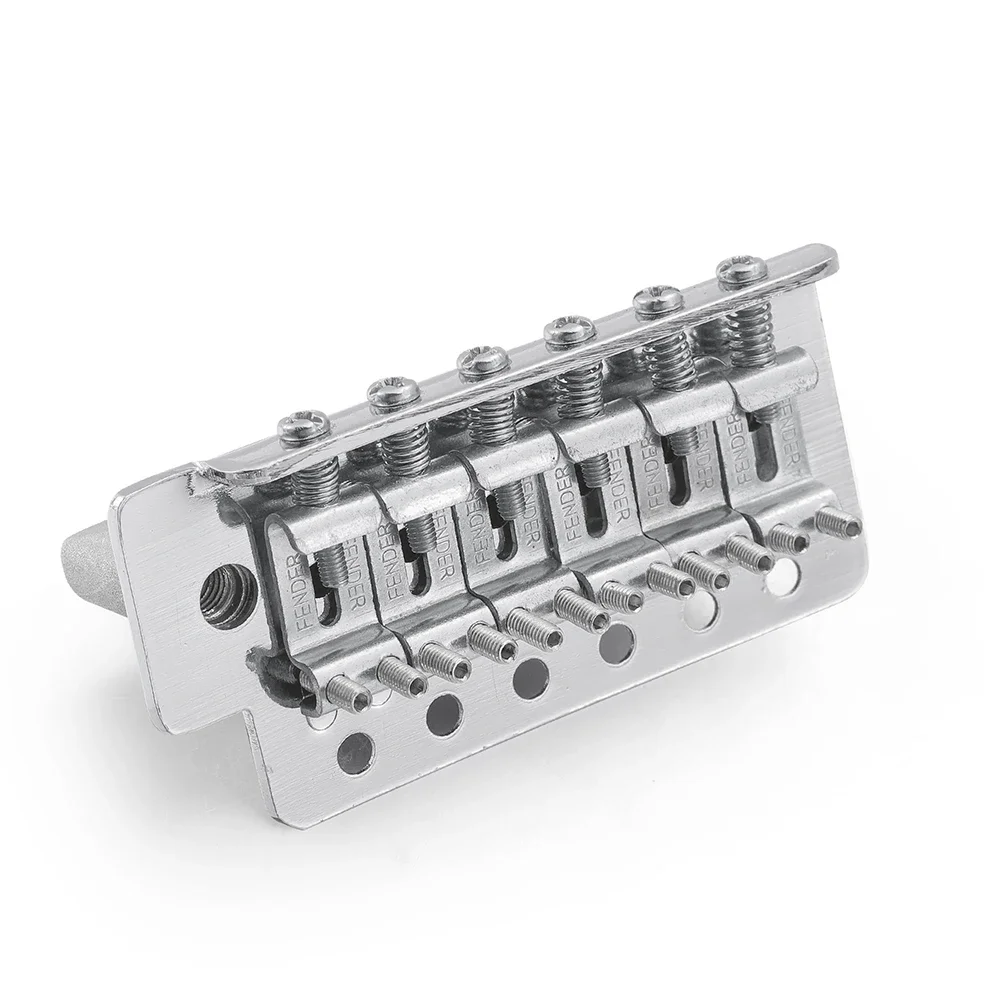 52.5MM Metal Fixed Electric Guitar Bridge Electric Guitar Hardtail Fixed Bridge Assembly For 6 String Guitar Parts
52.5MM Metal Fixed Electric Guitar Bridge Electric Guitar Hardtail Fixed Bridge Assembly For 6 String Guitar Parts
