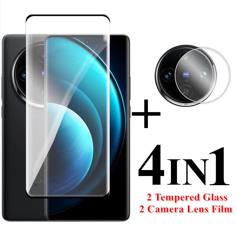 For Vivo X100 Pro Glass For Vivo X70 X80 X90 X100 Pro 5G Tempered Glass 3D Full Cover Curved Screen Protector For Vivo X100 Film
For Vivo X100 Pro Glass For Vivo X70 X80 X90 X100 Pro 5G Tempered Glass 3D Full Cover Curved Screen Protector For Vivo X100 Film