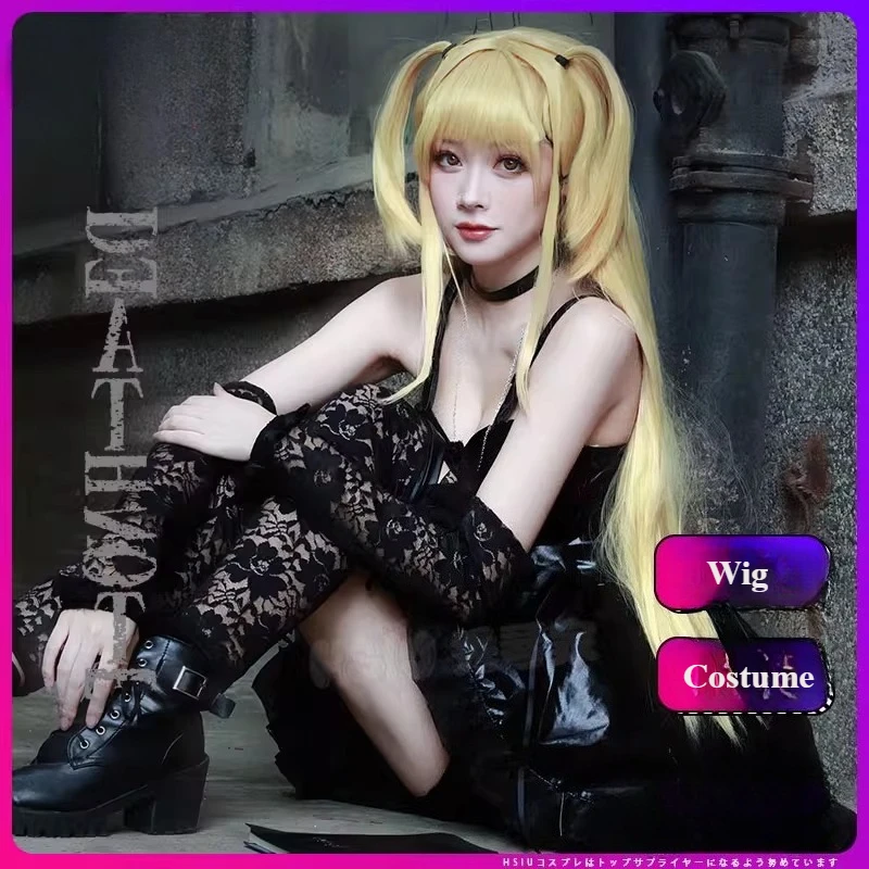 Death Note Misa Cosplay Leather Dress Woman Black Sexy Lace Dresses Role Play Outfits Halloween Carnival Party Suit for Adults
Death Note Misa Cosplay Leather Dress Woman Black Sexy Lace Dresses Role Play Outfits Halloween Carnival Party Suit for Adults