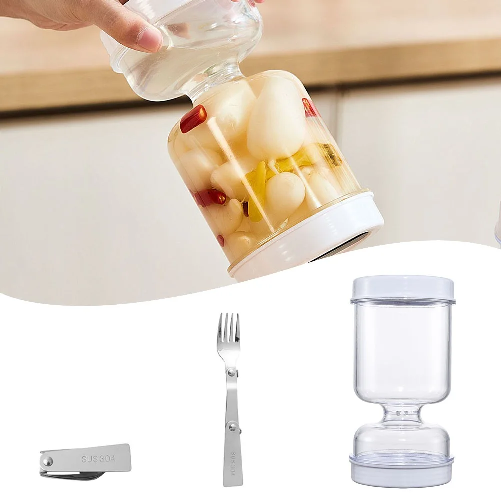Pickle Olive Hourglass Jar Pickle Juice Wet And Dry Separator Food Container With Flip Can Kitchen Supplies Tool
Pickle Olive Hourglass Jar Pickle Juice Wet And Dry Separator Food Container With Flip Can Kitchen Supplies Tool