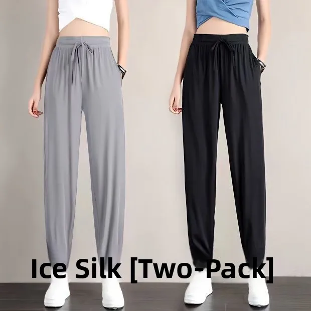 Ice Silk Sports Pants Women's Summer Thin Loose Drapey Pants Qui Dry Cuffed Sweatpants Lantern Casual Pants High Waist Nine...
Ice Silk Sports Pants Women's Summer Thin Loose Drapey Pants Qui Dry Cuffed Sweatpants Lantern Casual Pants High Waist Nine...