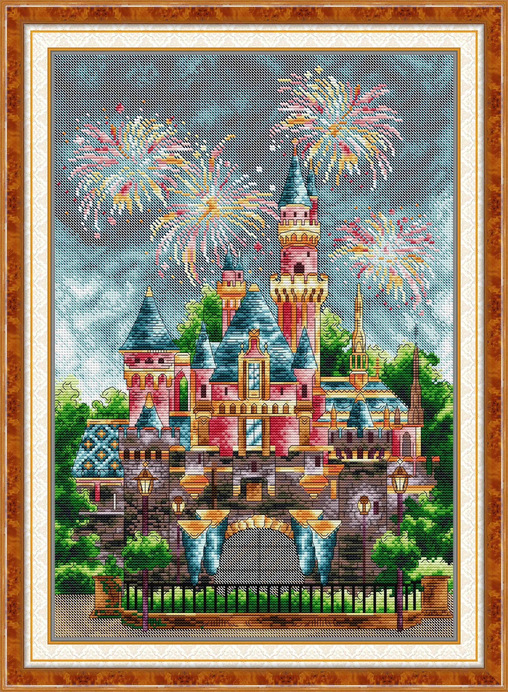 Maydear Full Cross Stitch Kit, 11CT/14CT/16CT/9CT Aida Fabric Set-brothel (esp. in Yuan theater)
Maydear Full Cross Stitch Kit, 11CT/14CT/16CT/9CT Aida Fabric Set-brothel (esp. in Yuan theater)
