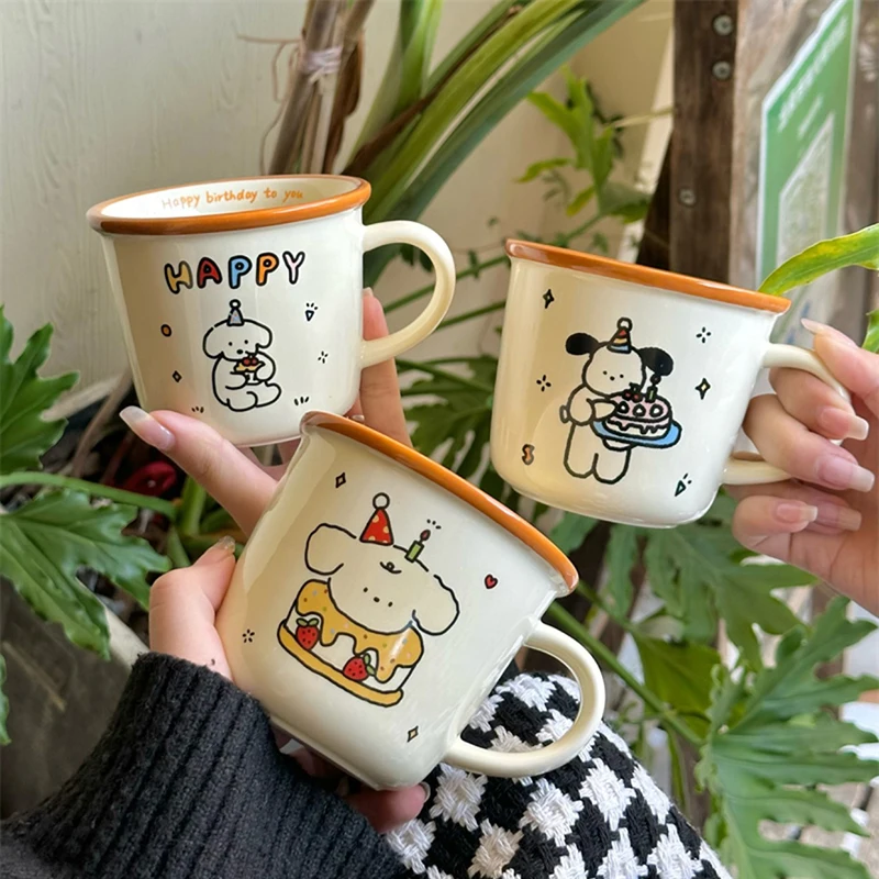 Kawaii Birthday Gift Coffee Cups 350ml Ceramic Cute Resuable Creative Travel Cup Tea Beer Water Milk Original Breakfast Mugs
Kawaii Birthday Gift Coffee Cups 350ml Ceramic Cute Resuable Creative Travel Cup Tea Beer Water Milk Original Breakfast Mugs