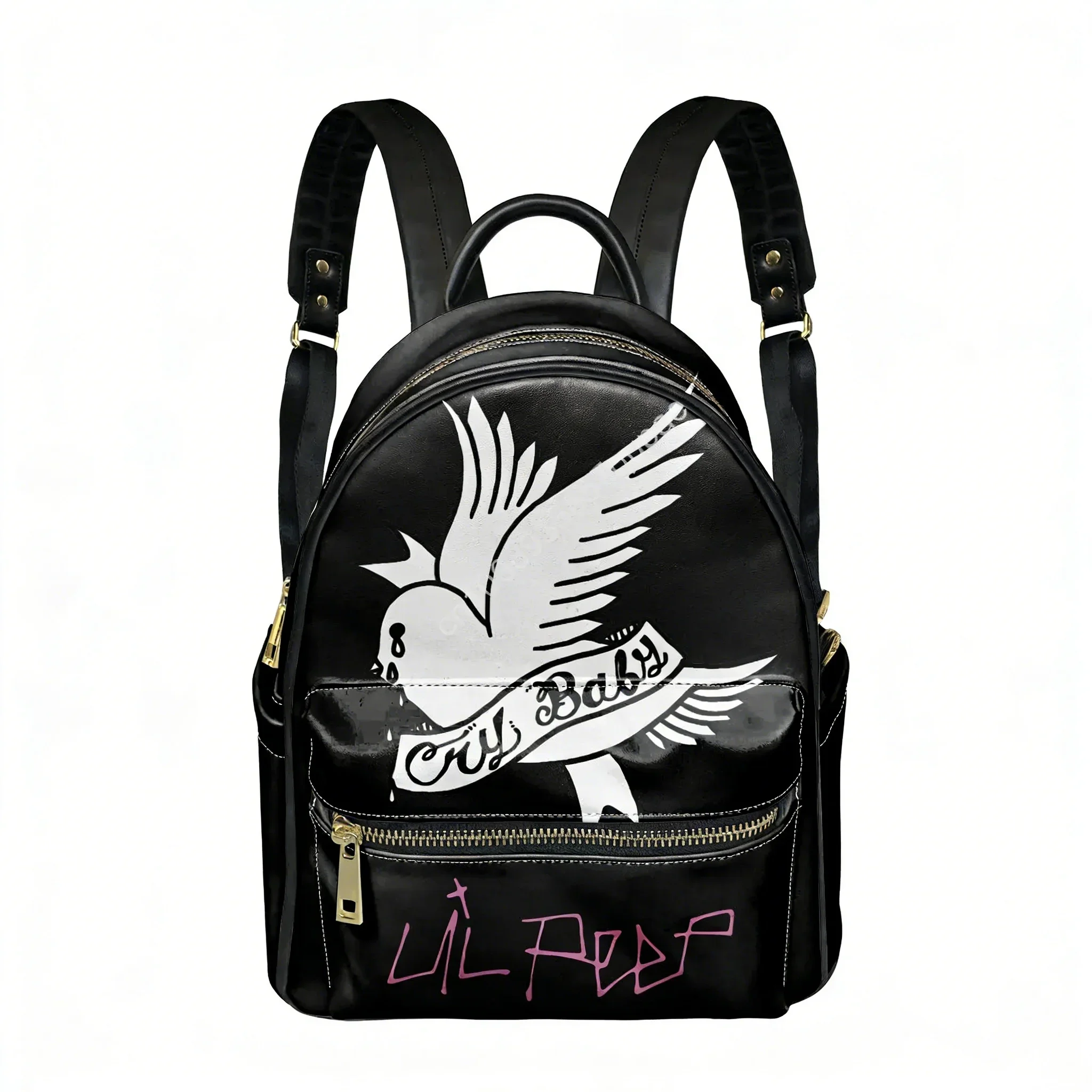 Harajuku Lil Peep Backpack Hip Hop Rapper Womens Men Double Shoulder Bag Business Travel Bookbag Rucksack Gift Daypack
Harajuku Lil Peep Backpack Hip Hop Rapper Womens Men Double Shoulder Bag Business Travel Bookbag Rucksack Gift Daypack