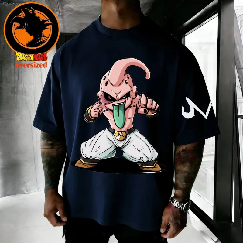 2026 Summer Dragon Ball Majin Buu Retro High-quality Cotton Men's Oversized T-shirt Family Unisex Children's Casual Shirt
2026 Summer Dragon Ball Majin Buu Retro High-quality Cotton Men's Oversized T-shirt Family Unisex Children's Casual Shirt