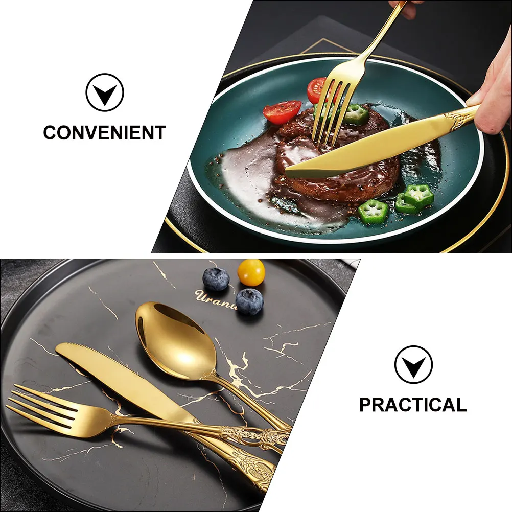 Western Flatware Cutlery Fork Birthday Party Tableware Dinner Kit Spoons Kitchen Utensils School
Western Flatware Cutlery Fork Birthday Party Tableware Dinner Kit Spoons Kitchen Utensils School