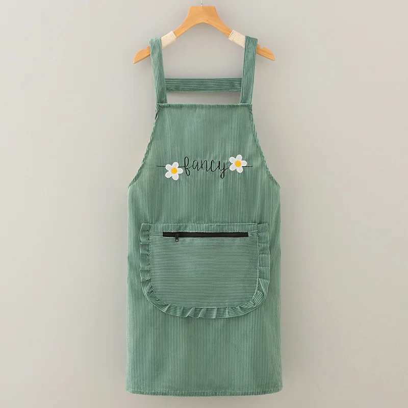 Corduroy Women's Smock, Trendy Internet-Style Long-Sleeve Apron, Protective Workwear for Home and Commercial Kitchen Use
Corduroy Women's Smock, Trendy Internet-Style Long-Sleeve Apron, Protective Workwear for Home and Commercial Kitchen Use