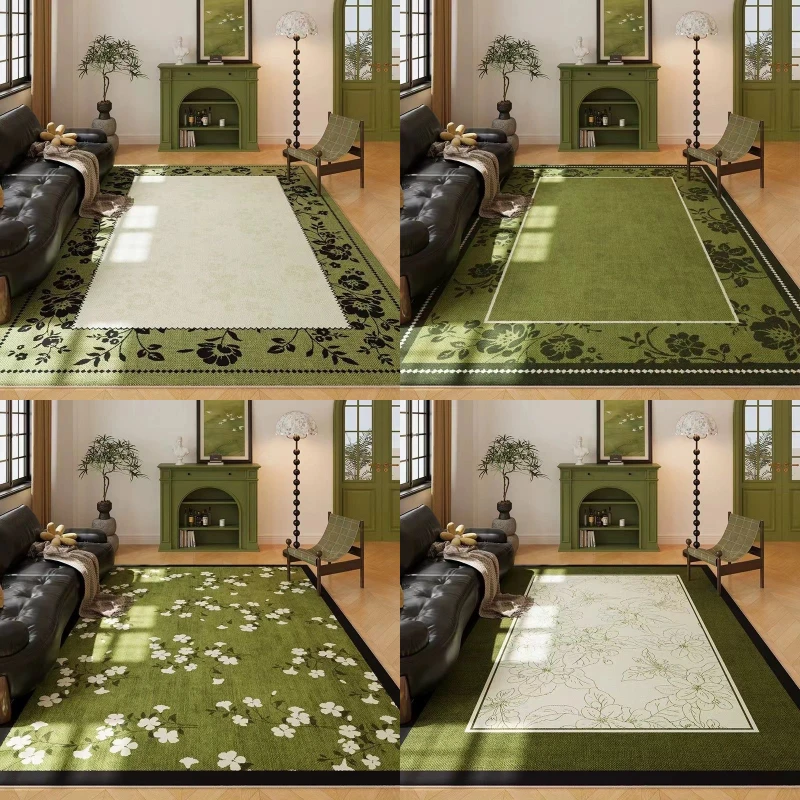 Green Printing Large Area Rug Non-Slip Wear-resistant Carpet for Living Room Bedroom Soft Floor Mat Easy Clean Home Decor Beauty
Green Printing Large Area Rug Non-Slip Wear-resistant Carpet for Living Room Bedroom Soft Floor Mat Easy Clean Home Decor Beauty