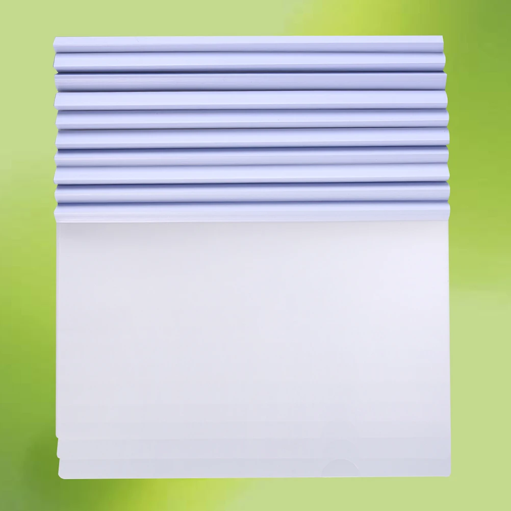 12pcs Transparent Slide Clamp File Folder A4 Light Flexible Non Slip Report Binder Paper Cover For Documents Music Books High
12pcs Transparent Slide Clamp File Folder A4 Light Flexible Non Slip Report Binder Paper Cover For Documents Music Books High