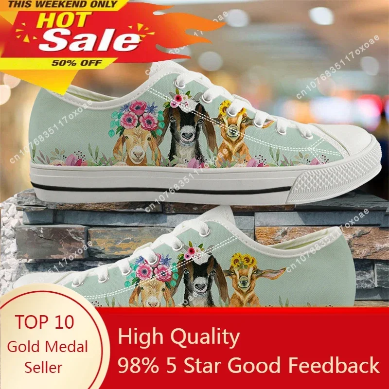 New Fashion Youth Women Light Canvas Flats Baby Goat Printed Vulcanized Shoes Low Top Casual Sneakers for Students/Adult Zapatos 
New Fashion Youth Women Light Canvas Flats Baby Goat Printed Vulcanized Shoes Low Top Casual Sneakers for Students/Adult Zapatos