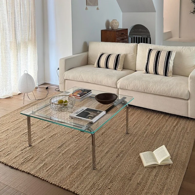 coffee table, stainless steel edge table, simple and minimalist glass table, medieval cream style, living room coffee table
coffee table, stainless steel edge table, simple and minimalist glass table, medieval cream style, living room coffee table