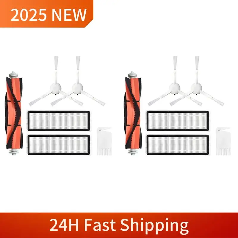 2025 Trend 18 Pcs Main Brush Side Brushes Filter For Xiaomi Mijia 1C STYTJ01ZHM Robot Vacuum Cleaner Parts Accessories
2025 Trend 18 Pcs Main Brush Side Brushes Filter For Xiaomi Mijia 1C STYTJ01ZHM Robot Vacuum Cleaner Parts Accessories