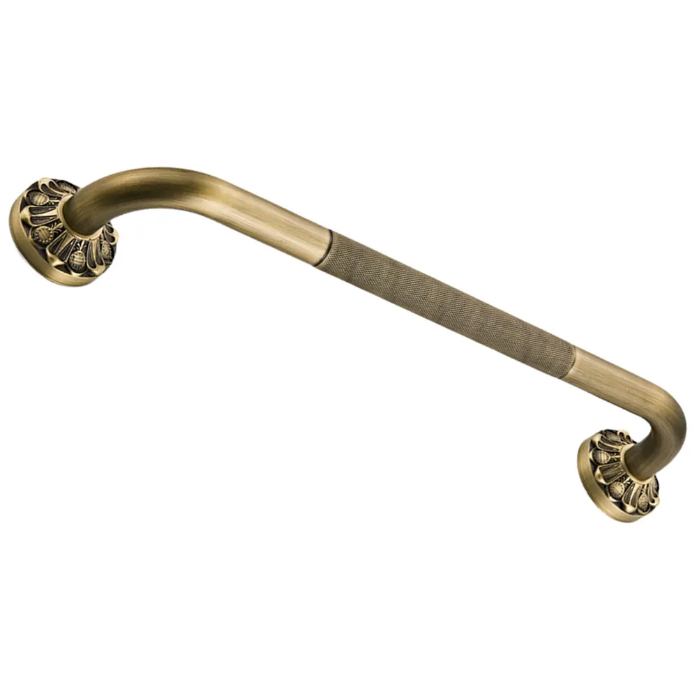 Copper Shower Grab Bar for Elderly Non-Skid Safety Handrail Wall Mounted Bathroom Support for Seniors Disabled Users
Copper Shower Grab Bar for Elderly Non-Skid Safety Handrail Wall Mounted Bathroom Support for Seniors Disabled Users