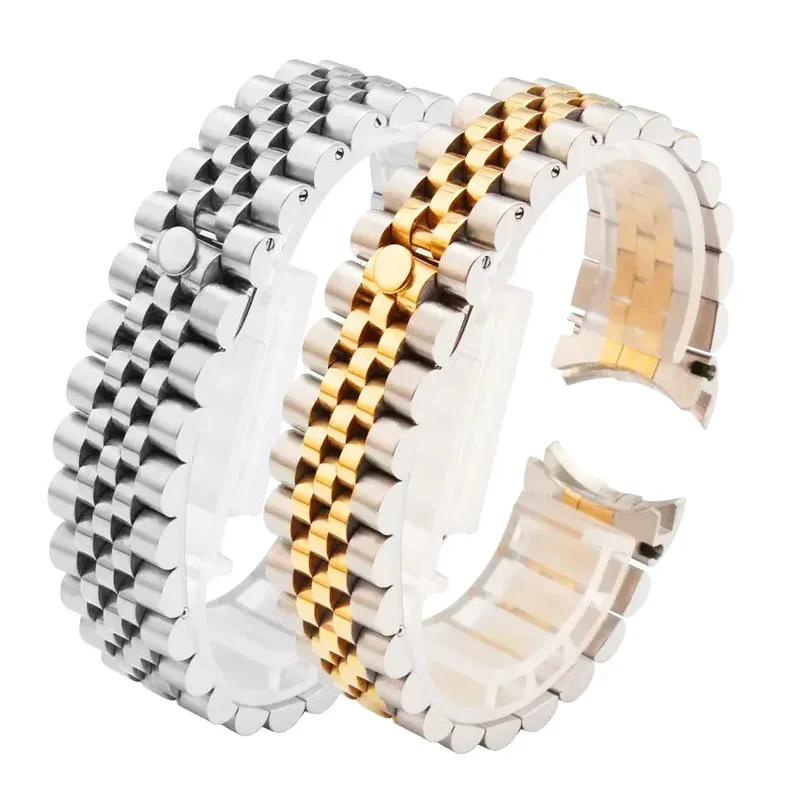 Bracelet Stainless Steel Strap Men Watch Strap Male for Rolex Log Series 20mm Bracelet Wrist Band Insurance Folding Buckle
Bracelet Stainless Steel Strap Men Watch Strap Male for Rolex Log Series 20mm Bracelet Wrist Band Insurance Folding Buckle