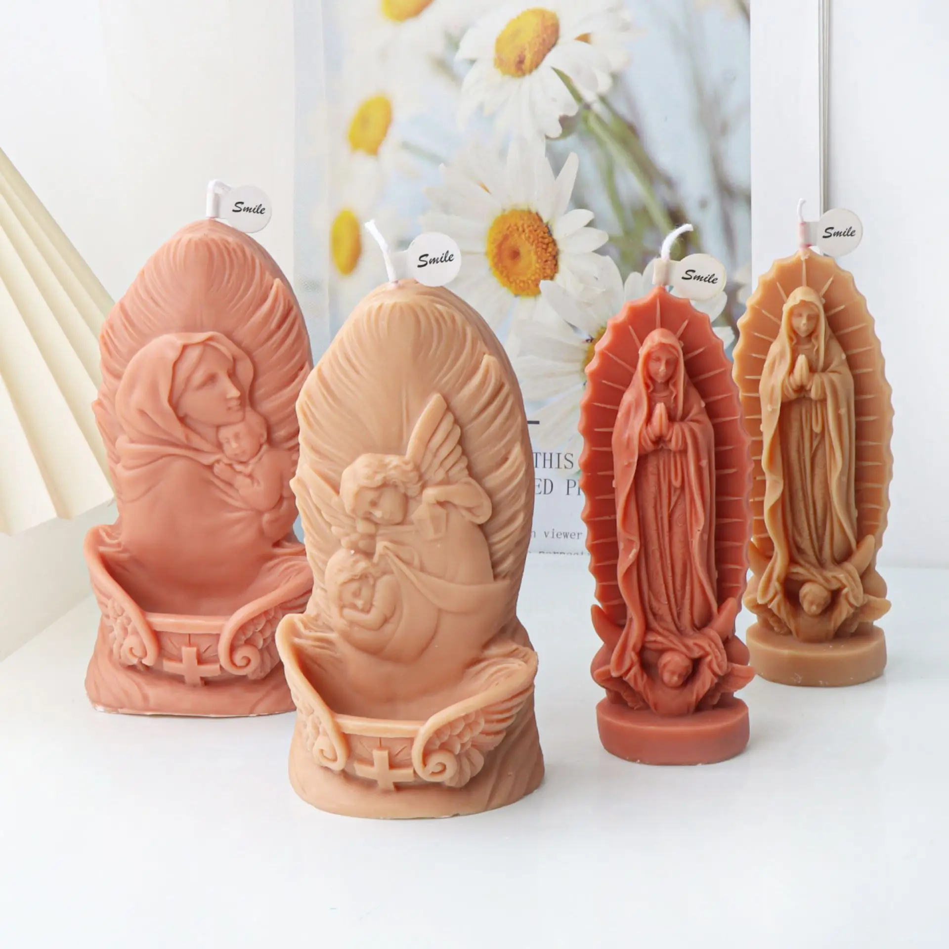 Retro Angel Virgin Feather Holy Grail Candle Mold Handmade Aromatherapy Candle Home Gypsum Decoration Silicone Mold
Retro Angel Virgin Feather Holy Grail Candle Mold Handmade Aromatherapy Candle Home Gypsum Decoration Silicone Mold