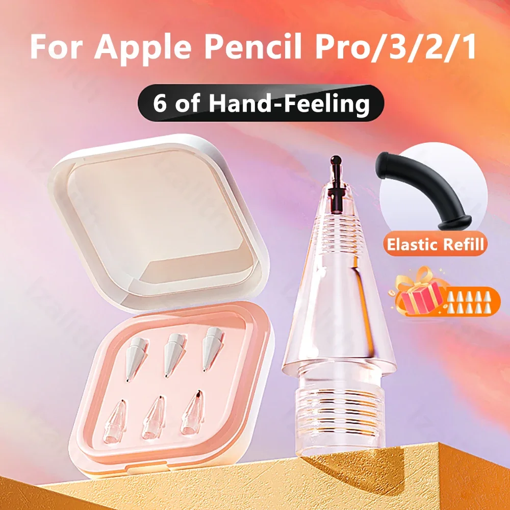 Upgraded Replacement Tips for Apple Pencil Pro 1 2 3(USB-C) Anti-Scratch Like Precise Control Rubber Nibs for Apple iPad Pencil
Upgraded Replacement Tips for Apple Pencil Pro 1 2 3(USB-C) Anti-Scratch Like Precise Control Rubber Nibs for Apple iPad Pencil