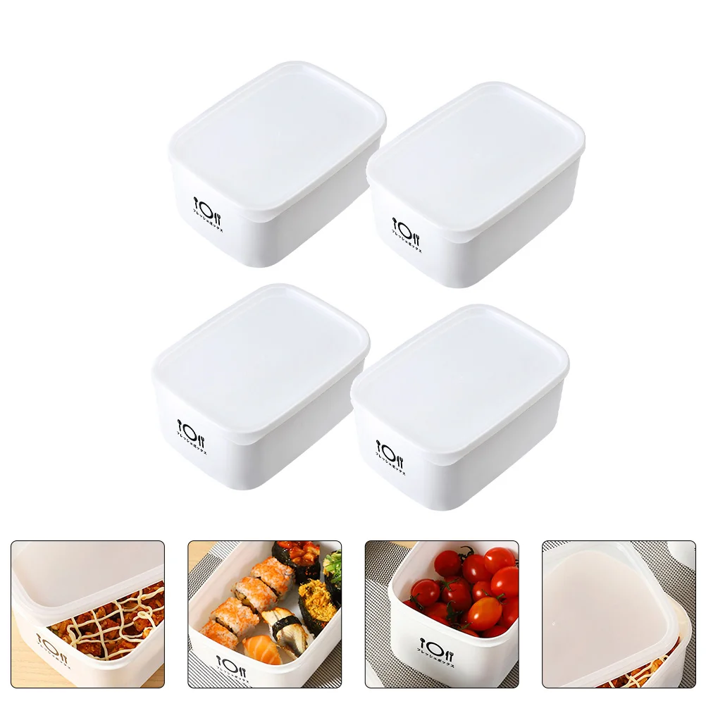 4 Pcs Sealed Boxes Food Storage Containers High Density PP Lightweight Toughness Fridge Crisper Refrigerator Fruit Vegetable Box
4 Pcs Sealed Boxes Food Storage Containers High Density PP Lightweight Toughness Fridge Crisper Refrigerator Fruit Vegetable Box