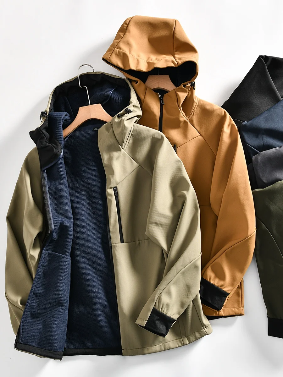 Outdoor Tech Waterproof Windproof Men's Spring Casual Softshell Jacket Hooded Coat Standard Fit Fashion Urban Polyester Fiber
Outdoor Tech Waterproof Windproof Men's Spring Casual Softshell Jacket Hooded Coat Standard Fit Fashion Urban Polyester Fiber