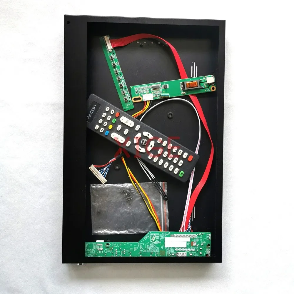 Metal Case+Analog TV Controller Board Fit HT14P12 LP141E2 30 Pin LVDS 1CCFL 1400*1050 VGA AV USB HDMI-Compatible DIY Kit 14.1"
Metal Case+Analog TV Controller Board Fit HT14P12 LP141E2 30 Pin LVDS 1CCFL 1400*1050 VGA AV USB HDMI-Compatible DIY Kit 14.1"