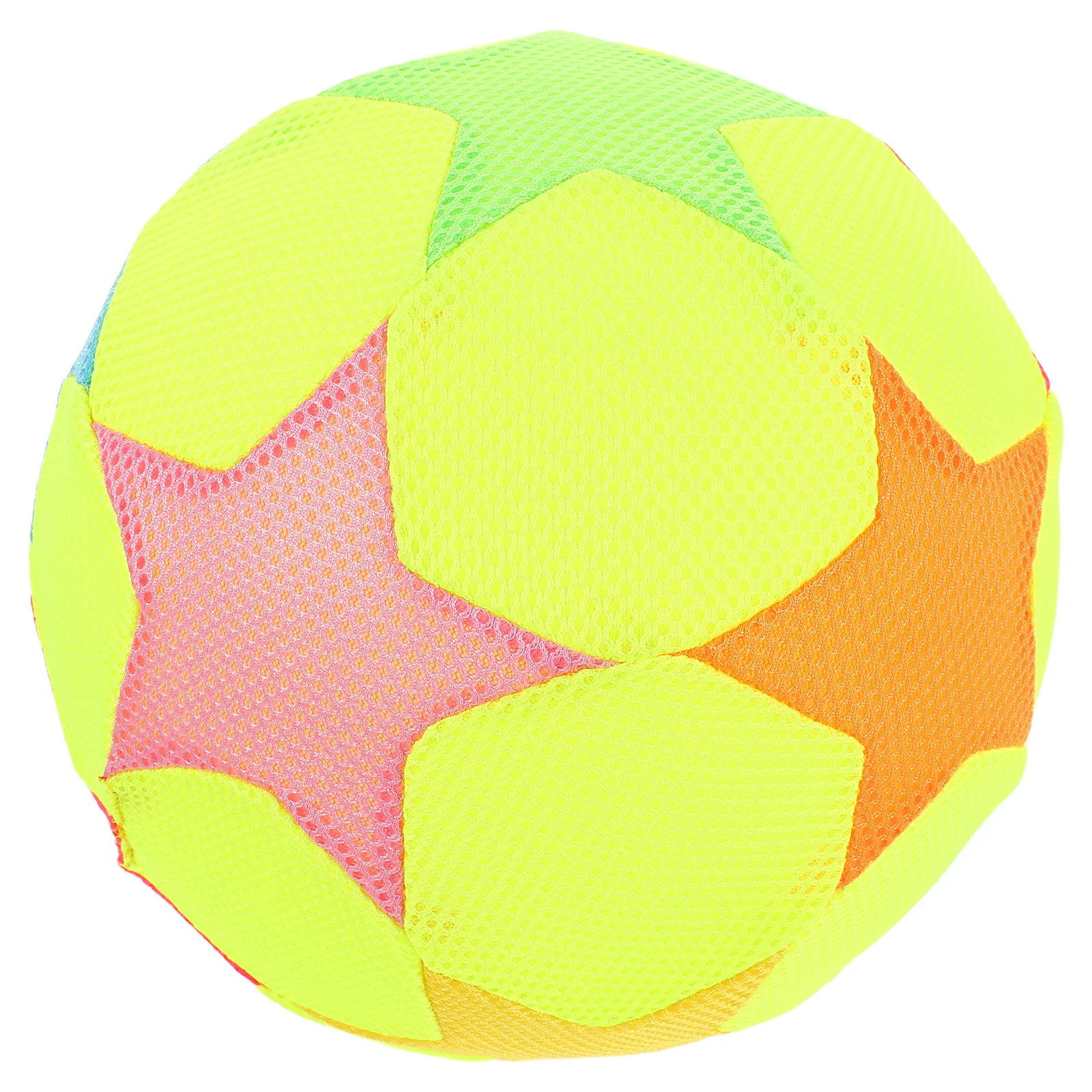 High Elastic Silent Soccer Ball Soft Fabric Covered Safe Indoor Playroom Classroom Playground Party Toddlers Football
High Elastic Silent Soccer Ball Soft Fabric Covered Safe Indoor Playroom Classroom Playground Party Toddlers Football