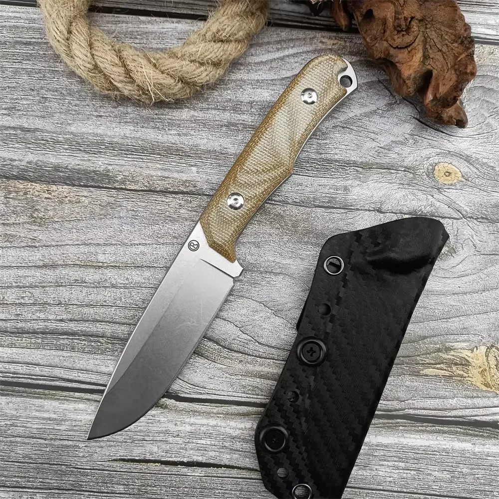 High Quality Camping Fixed Blade Knife D2 Blade G10 / Flax Handle Outdoor Hunting Cutting Tools EDC Hiking Survival Knife Gift
High Quality Camping Fixed Blade Knife D2 Blade G10 / Flax Handle Outdoor Hunting Cutting Tools EDC Hiking Survival Knife Gift