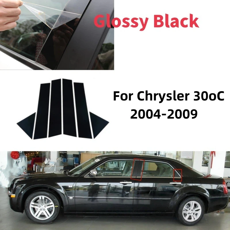 For Chrysler 300C 2004-2016 6PCS Window Trim Covers Center Film Column B C Pillar Posts Sticker Car Accessories
For Chrysler 300C 2004-2016 6PCS Window Trim Covers Center Film Column B C Pillar Posts Sticker Car Accessories