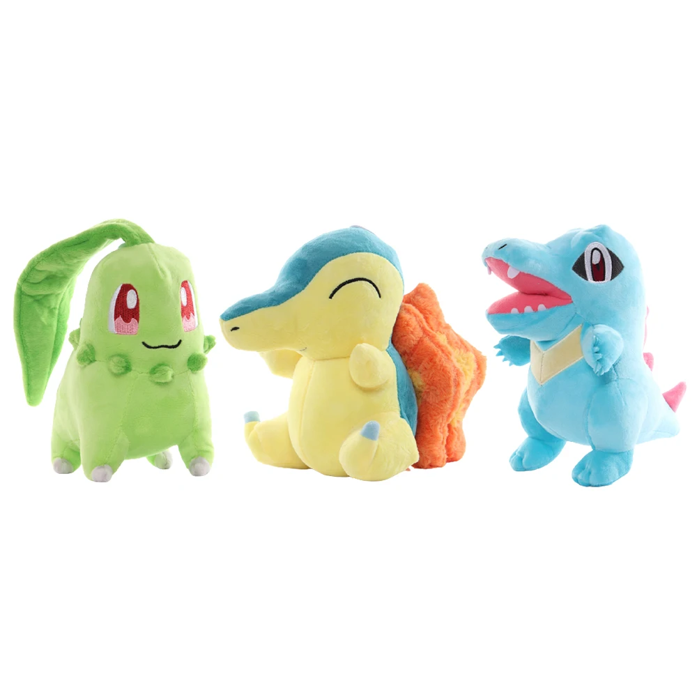 Pokemon Anime Pikachu Cyndaquil Chikorita Totodile Kawaii Plush Toy Stuffed Doll Christmas Halloween Gifts For Kids
Pokemon Anime Pikachu Cyndaquil Chikorita Totodile Kawaii Plush Toy Stuffed Doll Christmas Halloween Gifts For Kids