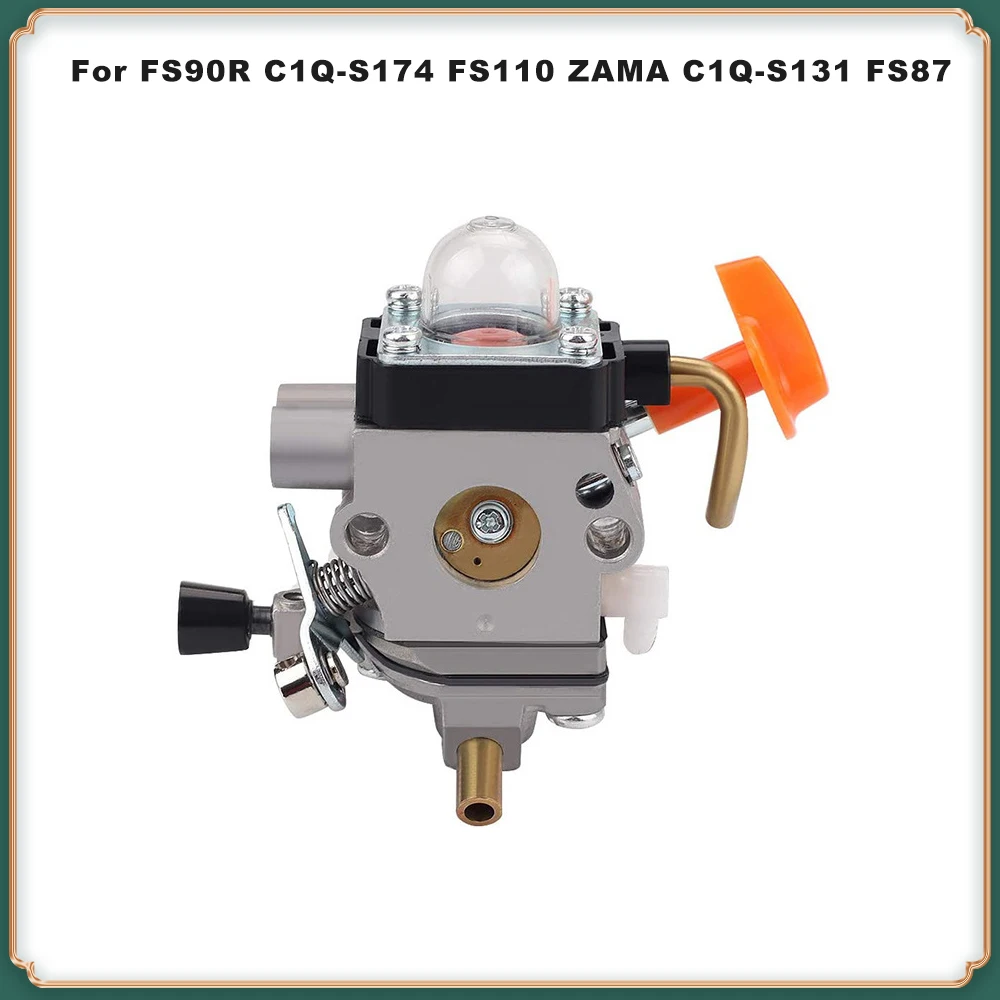 Carburetors for ZAMA C1Q-S174 & C1Q-S131,Fits Stihl FS90R, FS110, FS87 Hedge Trimmer Brushcutter
Carburetors for ZAMA C1Q-S174 & C1Q-S131,Fits Stihl FS90R, FS110, FS87 Hedge Trimmer Brushcutter