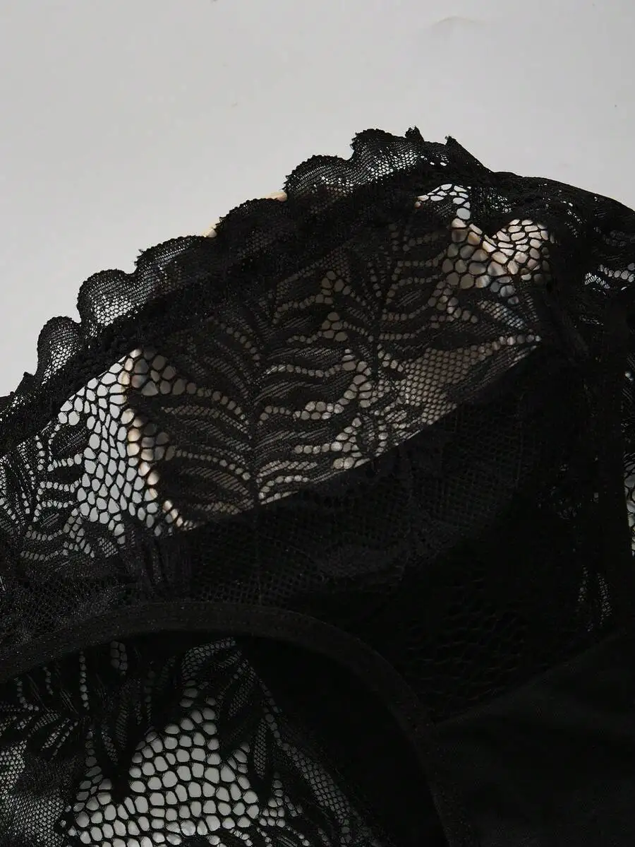5pcs Floral Lace Trim Briefs For Women Comfortable Underwear Set
5pcs Floral Lace Trim Briefs For Women Comfortable Underwear Set