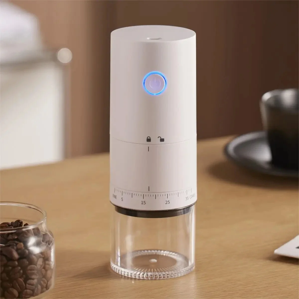 Coffee Grinder TYPE-C USB Charge Professional Ceramic Grinding Core Coffee Beans Mill Grinder New Upgrade Portable Electric
Coffee Grinder TYPE-C USB Charge Professional Ceramic Grinding Core Coffee Beans Mill Grinder New Upgrade Portable Electric