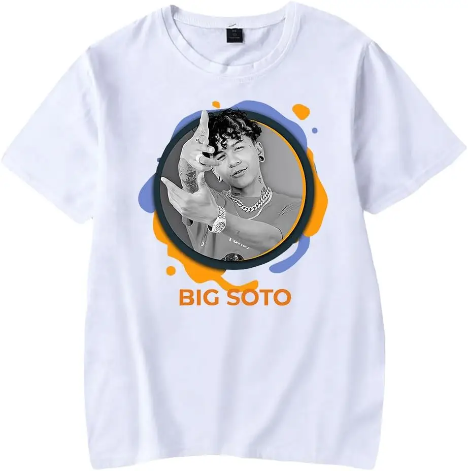 Футболка Big Soto Merch с альбомом The Good Trip, футболка с коротким рукавом, футболка с круглым вырезом, уникальный топ для любителей музыки
Футболка Big Soto Merch с альбомом The Good Trip, футболка с коротким рукавом, футболка с круглым вырезом, уникальный топ для любителей музыки