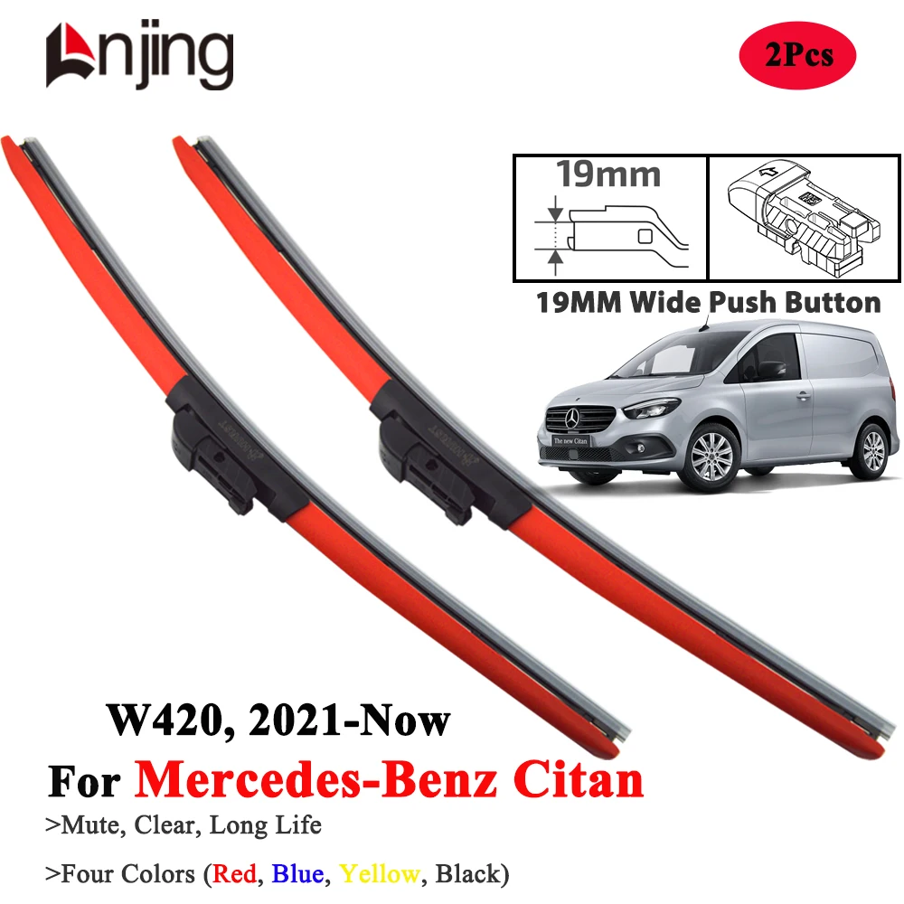LNJING Wiper Blades For Mercedes Benz Citan W420 2021-Now
LNJING Wiper Blades For Mercedes Benz Citan W420 2021-Now