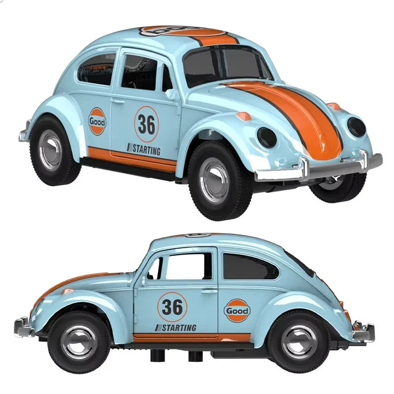 MQUDUO Gulf Livery Alloy Beetle Retro Vehicle Friction Powered, Detailed Miniature Car Display Office Hobby Gift for Men
MQUDUO Gulf Livery Alloy Beetle Retro Vehicle Friction Powered, Detailed Miniature Car Display Office Hobby Gift for Men