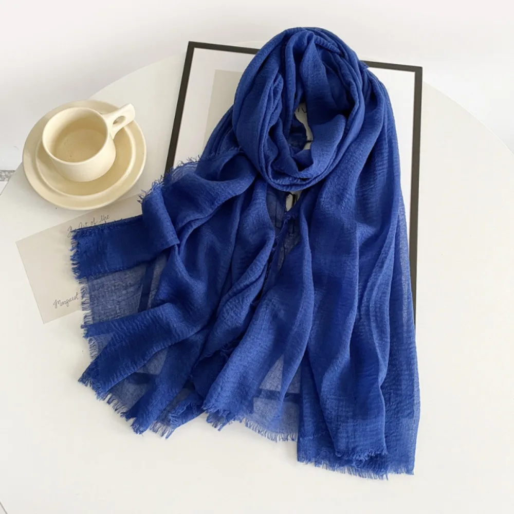 New Big Size Hijab Scarf Crinkle Breathable Plain Scarf Solid color Turban Shawl
New Big Size Hijab Scarf Crinkle Breathable Plain Scarf Solid color Turban Shawl