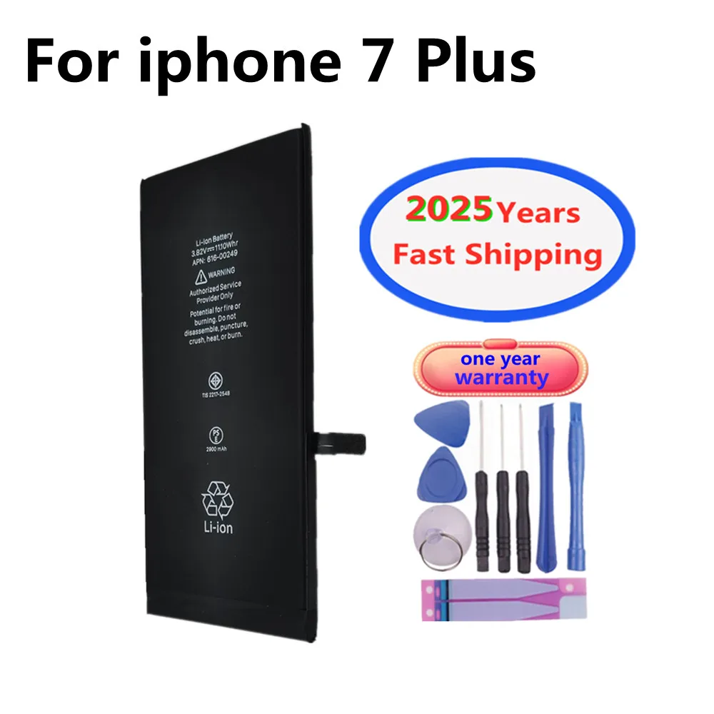 2025 Years 2900mAh 100% New Battery For iphone 7 Plus 7Plus High Quality Phone Batteries With Free Tools
2025 Years 2900mAh 100% New Battery For iphone 7 Plus 7Plus High Quality Phone Batteries With Free Tools