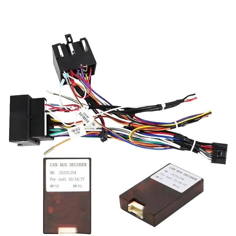 Автоматический 16-контактный жгут проводов Android, адаптер кабеля питания с коробкой Canbus для Audi A3/A4/TT, кабель для автомобильного радио, мультимедийный плеер
Автоматический 16-контактный жгут проводов Android, адаптер кабеля питания с коробкой Canbus для Audi A3/A4/TT, кабель для автомобильного радио, мультимедийный плеер