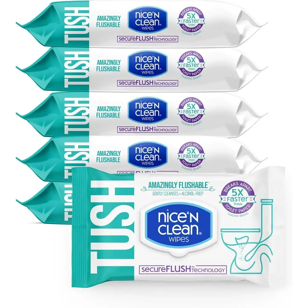 Moisturizing Wet Wipes (42 Count, 6 Packs) - Alcohol-Free for Sensitive Skin | Ideal for Adults
Moisturizing Wet Wipes (42 Count, 6 Packs) - Alcohol-Free for Sensitive Skin | Ideal for Adults