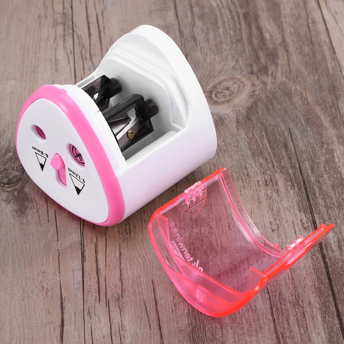 Electric Pencil Sharpener Dual Holes Automatic Pink 6-12mm Sharpening School Office Student Supplies Heavy Duty
Electric Pencil Sharpener Dual Holes Automatic Pink 6-12mm Sharpening School Office Student Supplies Heavy Duty